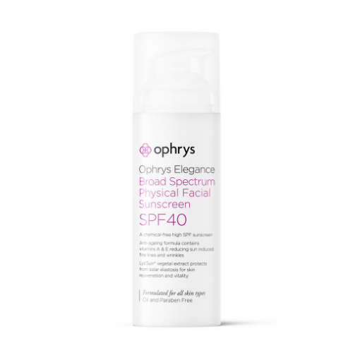 Ophrys Elegance SPF40 Anti Ageing Rejuvenation Facial Sunscreen