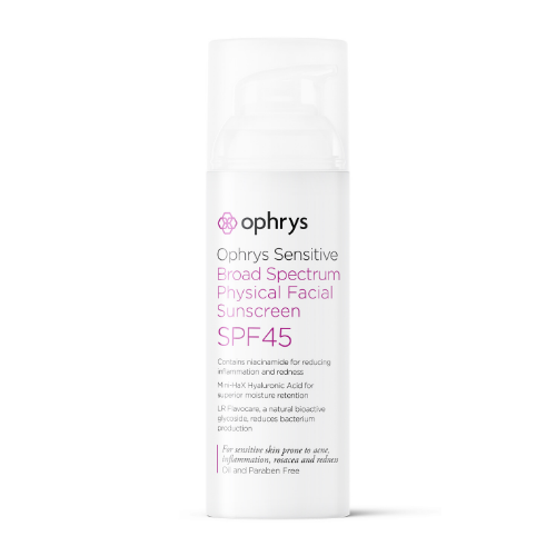 Ophrys  SPF45 Anti Ageing Mineral Sunscreen for Sensitive Skin